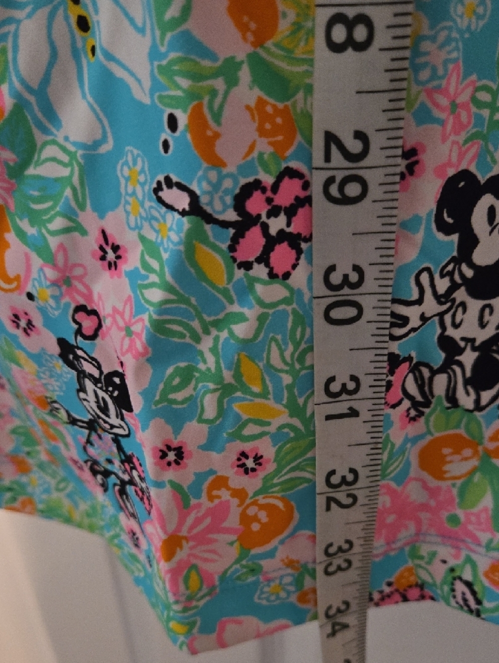 Lily Pulitzer Floral Minnie And Mickey Mouse Smocked Active Dress NWT Size Small - Picture 8 of 13